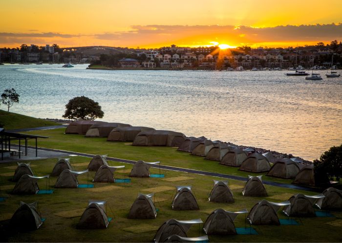 Camping, Cockatoo Island 
