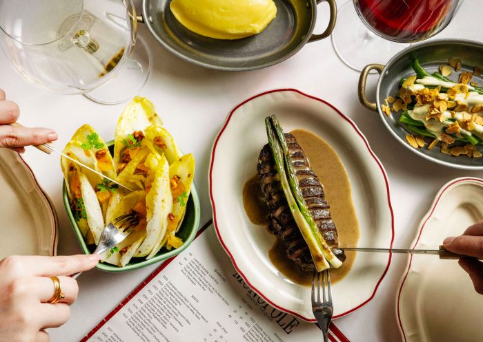 Monopole, Sydney CBD - Credit: Monopole Selection of dishes on the menu at Monopole, Sydney CBD