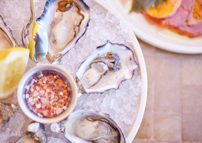 Splendour Tailored Tours, Sydney Enjoy at plate of oysters with Splendour Tailored Tours, Sydney